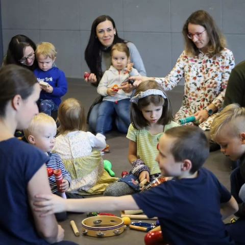 Muzyczna Kraina – gordonki dla dzieci  do 3 lat