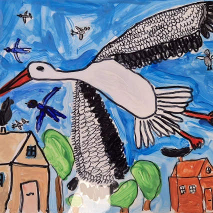 Bocian biały, bocian czarny